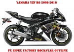 Rockstar Outline for Yamaha YZF R6 2008-2016